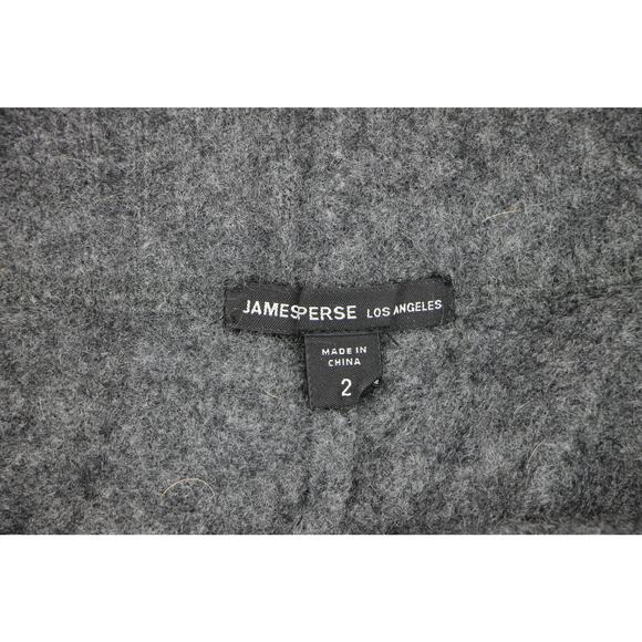 James Perse Gray Cashmere Pull On Drawstring Gray Track Pants Jogger 2 - Picture 5 of 5